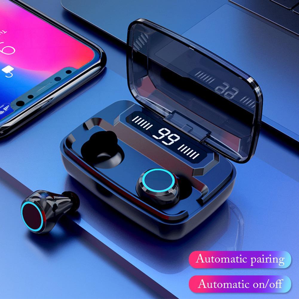 M-11 TWS Wireless Earphone with Power Bank & LED Digital Display Touch-Original.