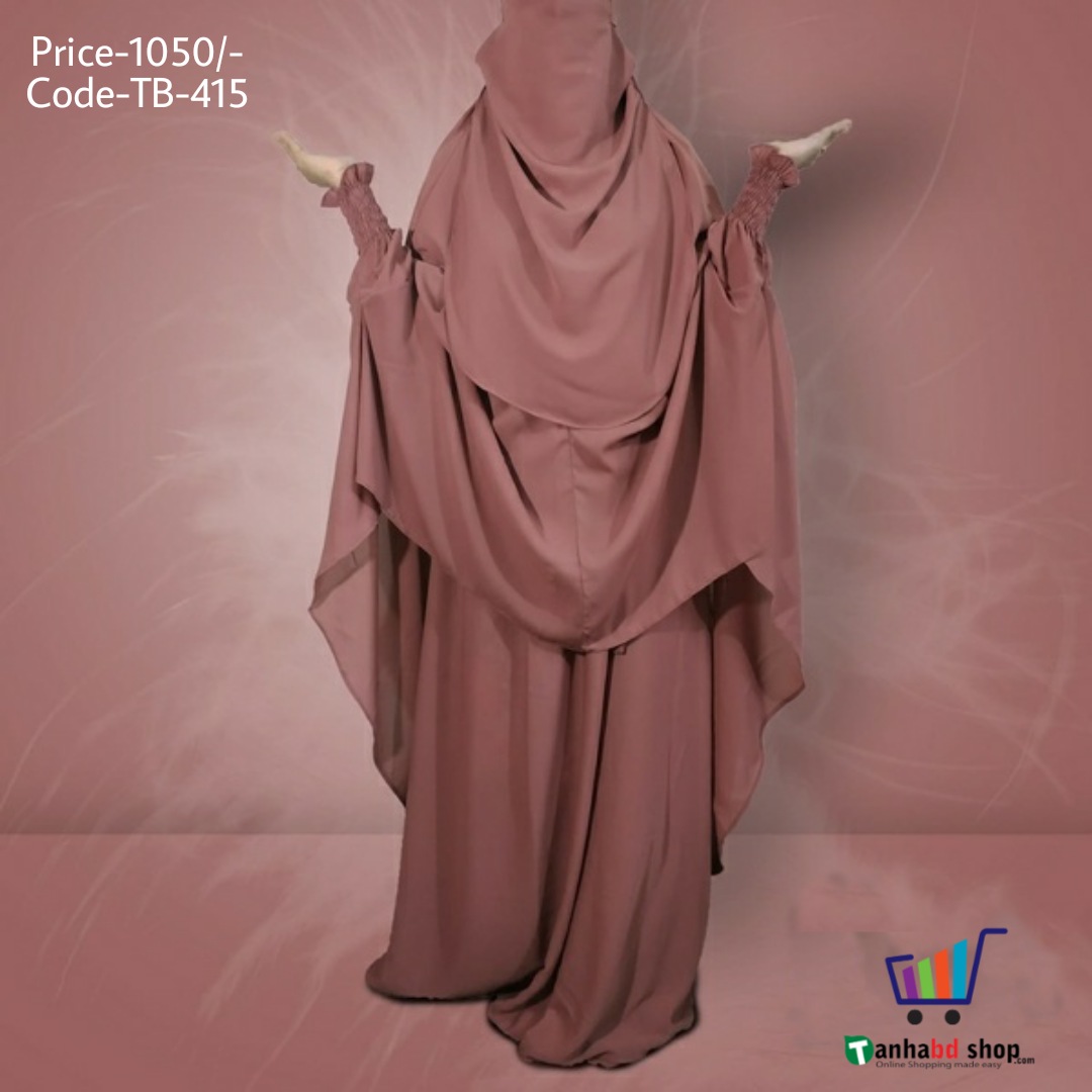 Khimar Borka with Niqab For Women (Alex fabrics)-Code-TB-415