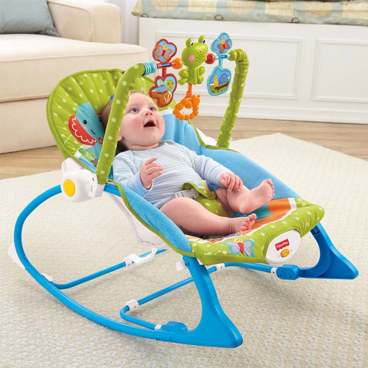 Baby Bouncer Musical Swing Chair Rocking Chair Toddler Rocker