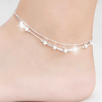 1 piece little star women ANKEL Bracelets