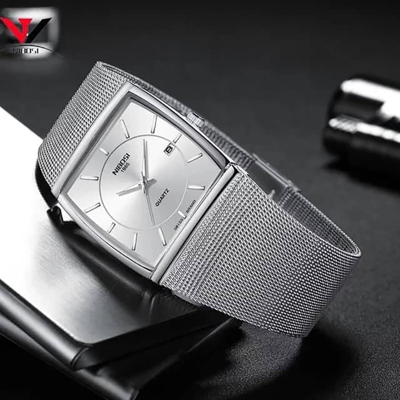 NIBOSI Simple Watch Men Fashion Brand Quartz Watch Luxury Creative Waterproof