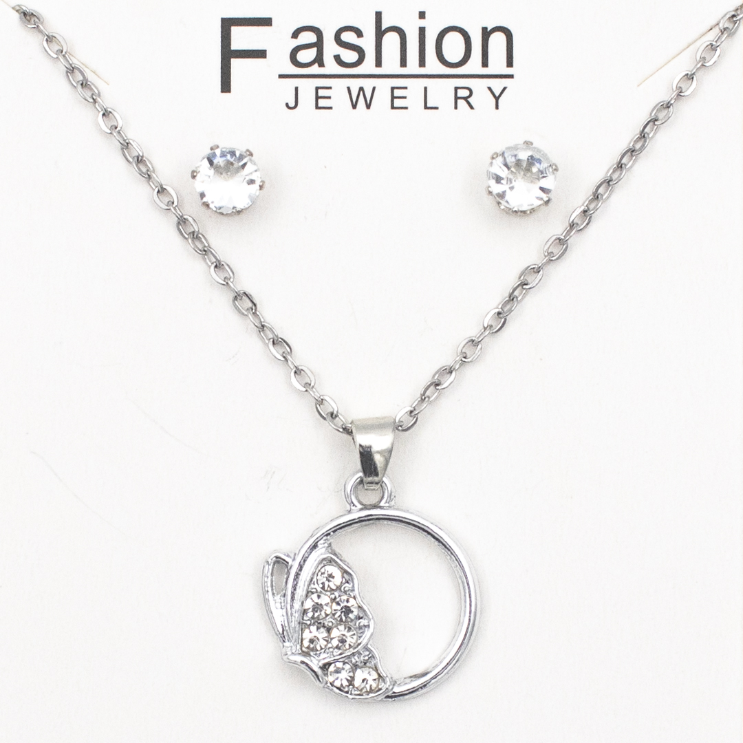 Fationable Chain Necklace For Women-Silver