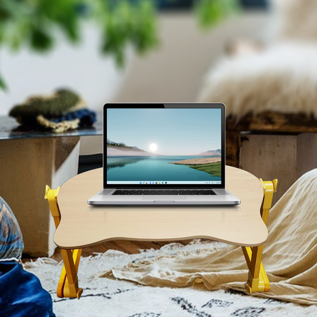 Laptop Desk 180 Degree Bed Table Notebook Table Height Adjustable Study Table