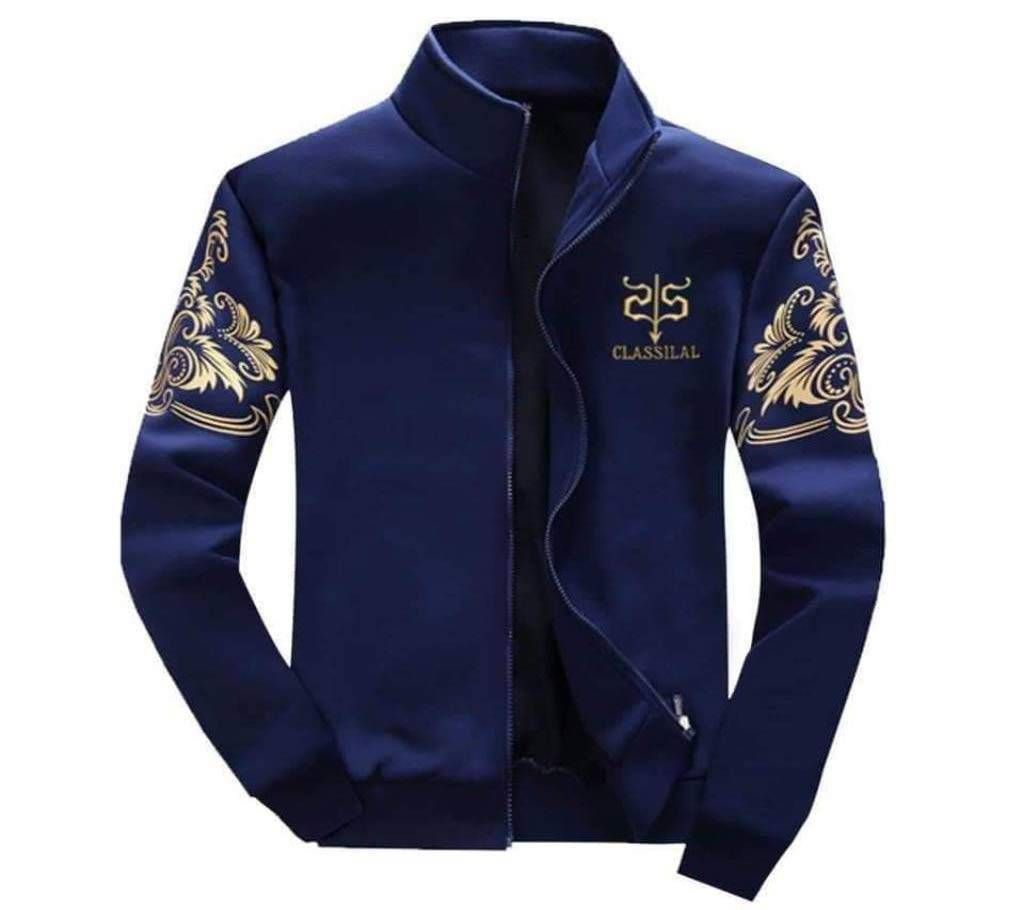 Navy Blue Winter Casual Menz Jacket For Men.Best Quality Lowest Price. image 2