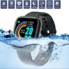 D20 Smart Watch-Heart Rate Tracker Blood Pressure Oxygen Sport watch. image 2