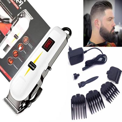 Digital Display Electric Hair Cutter and Shaver Rechargeable Geemy GM-6008 image 2