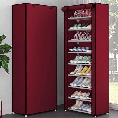 Multi-layer DIY Combination Dust-proof Cloth Shoe Cabinet image 2